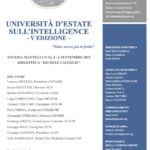 Soveria Mannelli: Università d’ estate sull’ intelligence