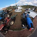 Trattori in marcia e casse vuote: la protesta dimenticata del Cosentino contro il caro carburante